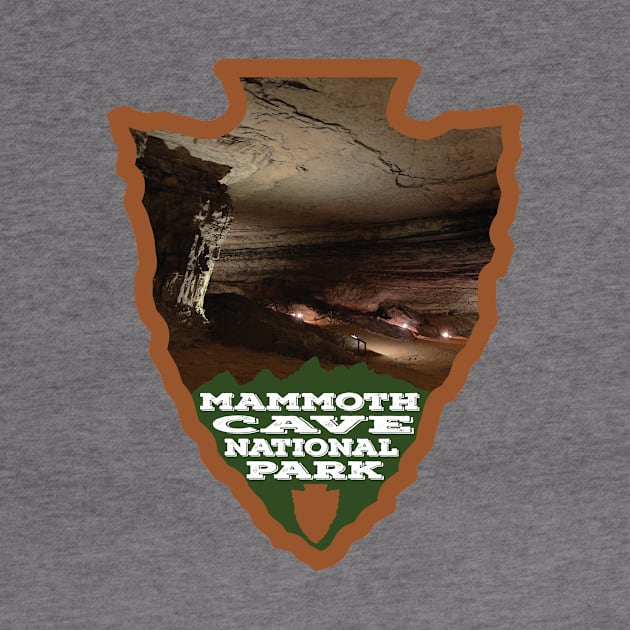 Mammoth Cave National Park arrowhead by nylebuss